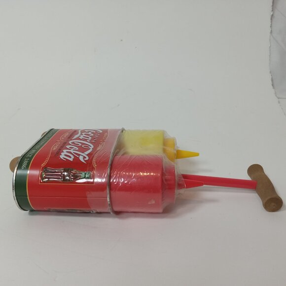 Vintage Coca Cola Ketchup Mustard Retro Diner Restaurant Tin Condiment Holder - Picture 9 of 13